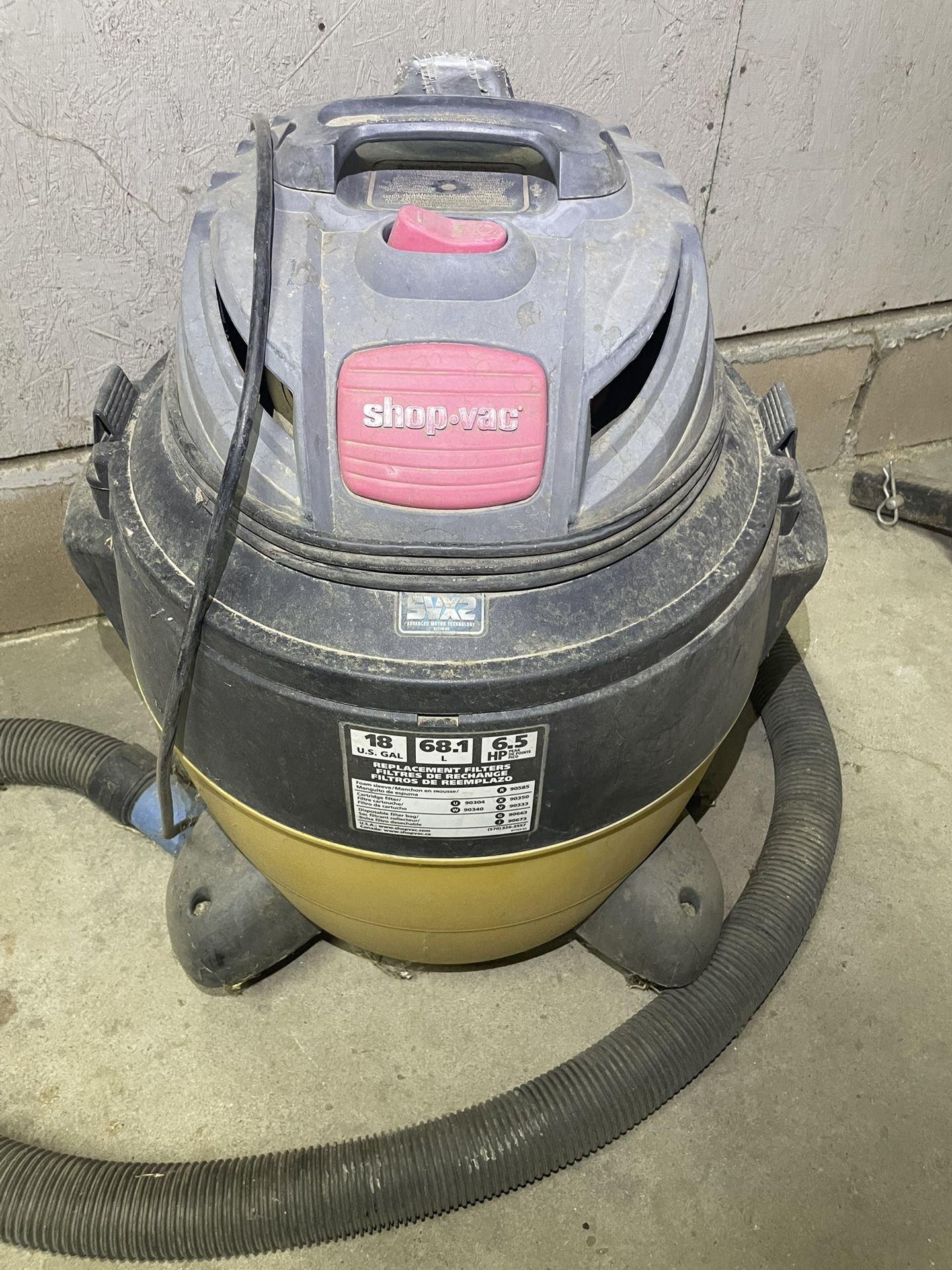 shop vac