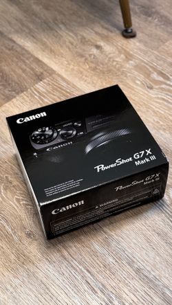 Canon PowerShot G7 X mark iii
