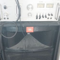 JBL 15 Speaker With Visonic Amp