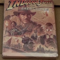 indiana jones great circle custom steelbook brand new no game included 
