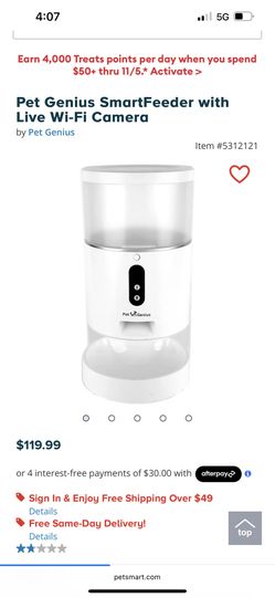 Pet Genius Smartfeeder