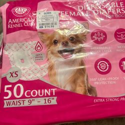 Disposable Female Dog Diapers 