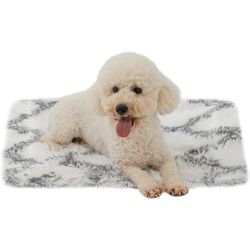 PJYuCien Fluffy Fleece Calming Pet Throw Blanket, Super Soft and Warm for Indoor Cats and Dogs, Smal