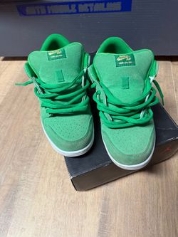 Nike SBs st Patrick’s day