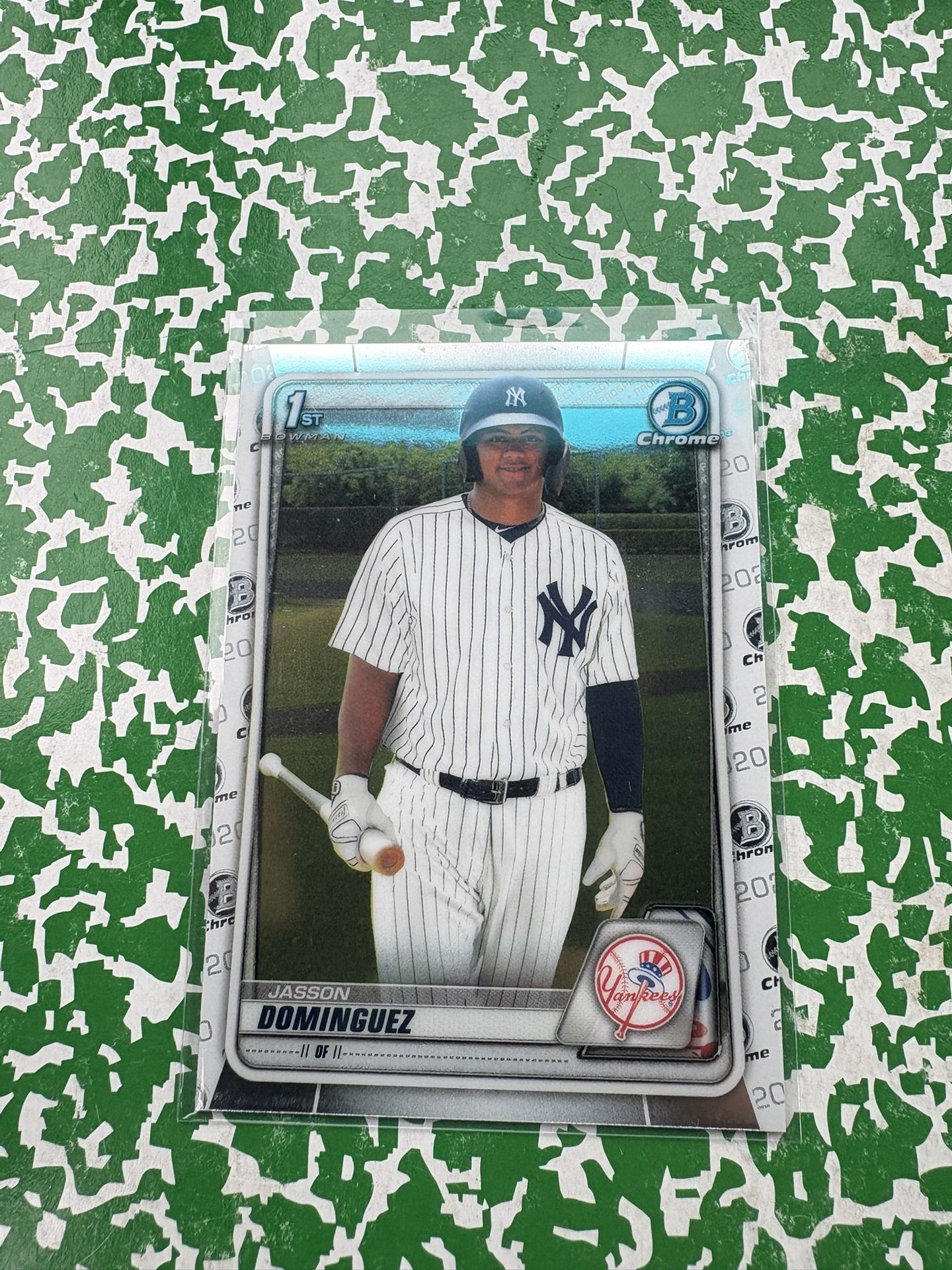 2020 Jasson Dominguez. Bowman Chrome Rookie Card