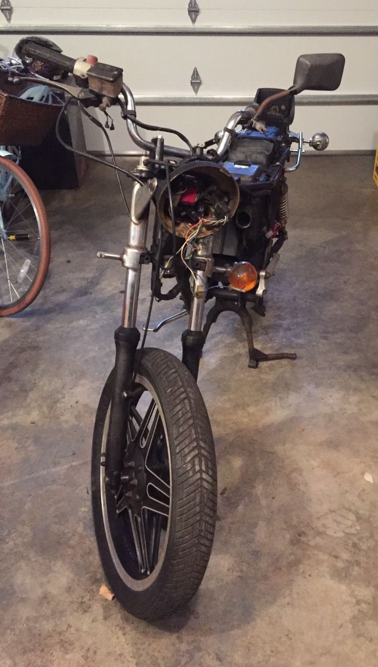 Honda parts bike