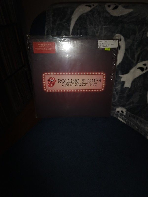 Rolling Stones Record Store Day 2024 Live New York City 6000 Copies White Limited Vinyl