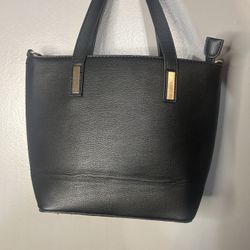 Basic Small Black Tote Bag
