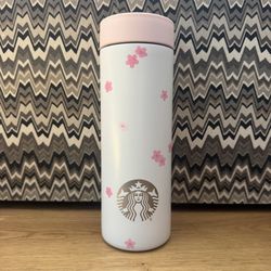 STARBUCKS CHERRY BLOSSOM SAKURA COLLECTION 2026 METAL WATER BOTTLE TUMBLER MIIR