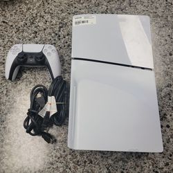SONY PLAYSTATION SLIM WITH DISK DRIVE