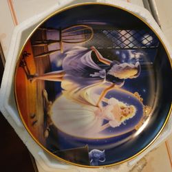 Glass Cinderella Plate Collection 