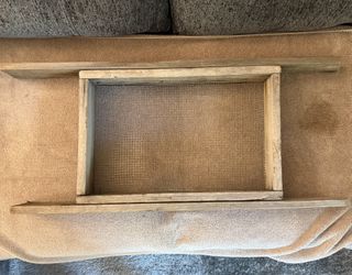 Vintage Homemade Medium Wooden Soil Sifter