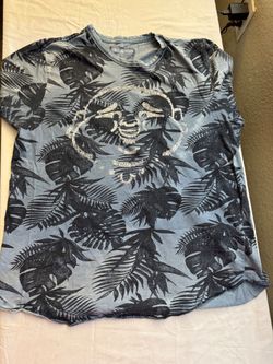 True Religion Tropical Print T-Shirt