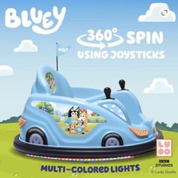 BLUEY BUMPER CAR