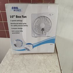 Cool Works 10" Box Fan