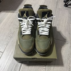 Jordan 4 Retro SE Craft Medium Olive Size 14men