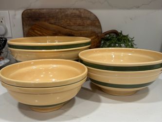 3 old Nesting bowls