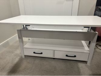 ✨ coffee table that lifts, with storage drawers