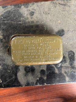 WWII first aid kit