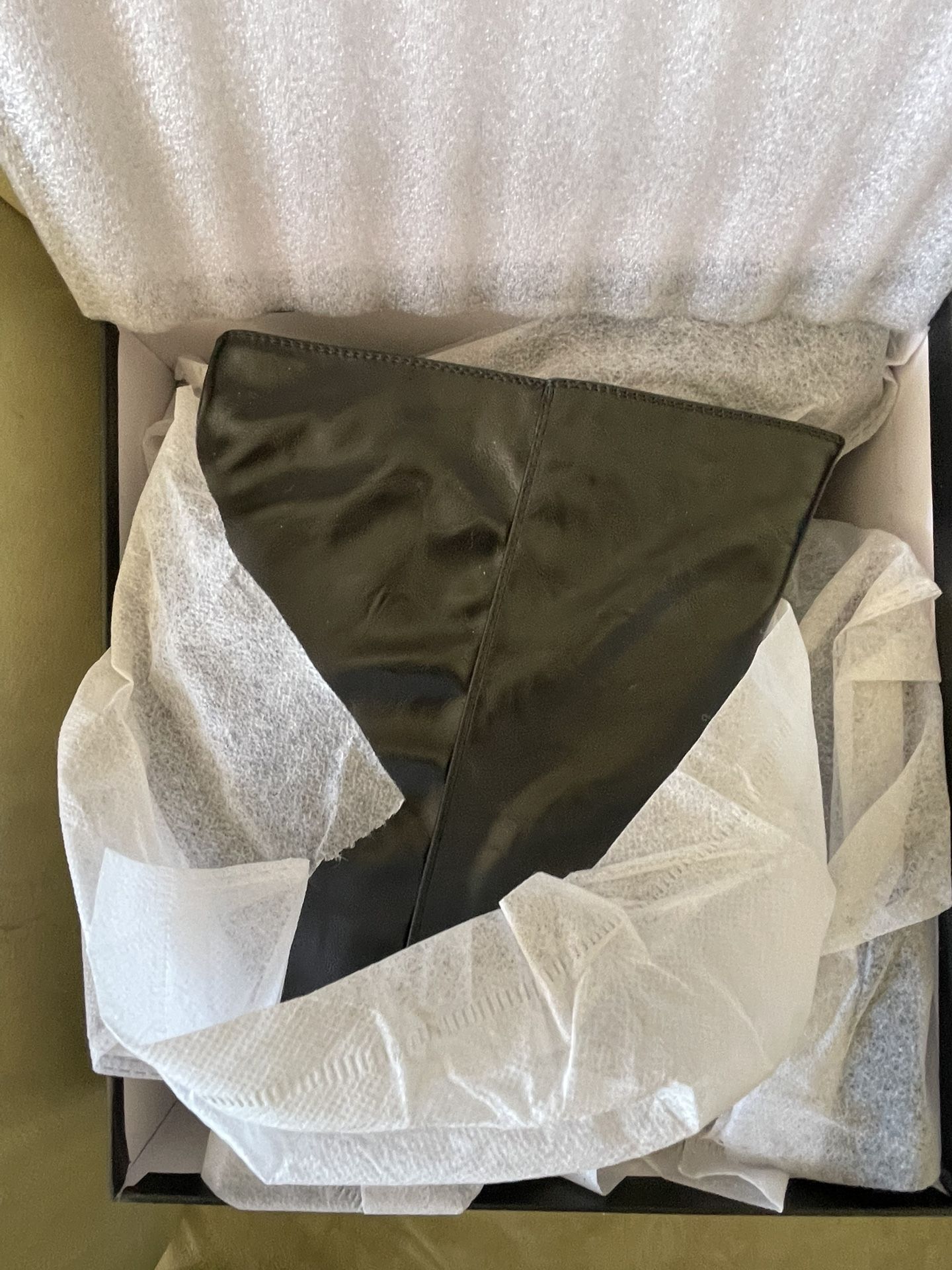 Knee High Boots Women Chunky Heel Fashion Faux Leather Tall Boots Square Toe Block Heeled Long Riding Boots