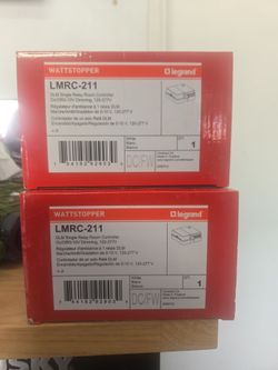 Wattstopper Legrand LMRC-211 Room Controller – Lot of 2