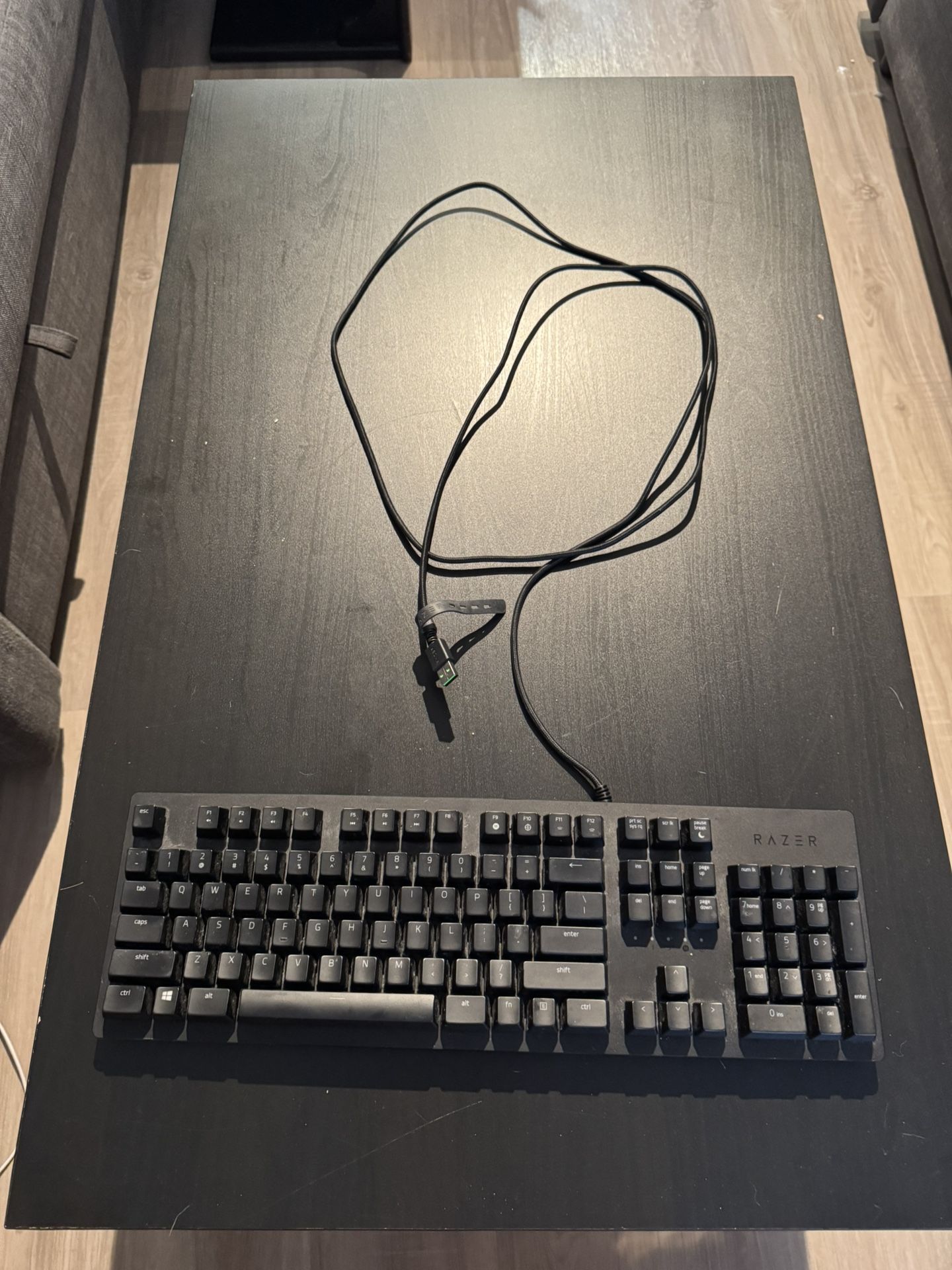 Razer Huntsman Optical Gaming Keyboard – RGB Backlit, Wired (Model RZ03-0252)