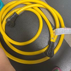 RV Power Yellow Extension Cord 15 FT