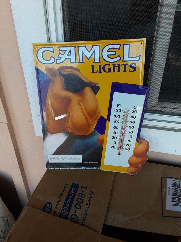 1993 Joe Camel Thermometer