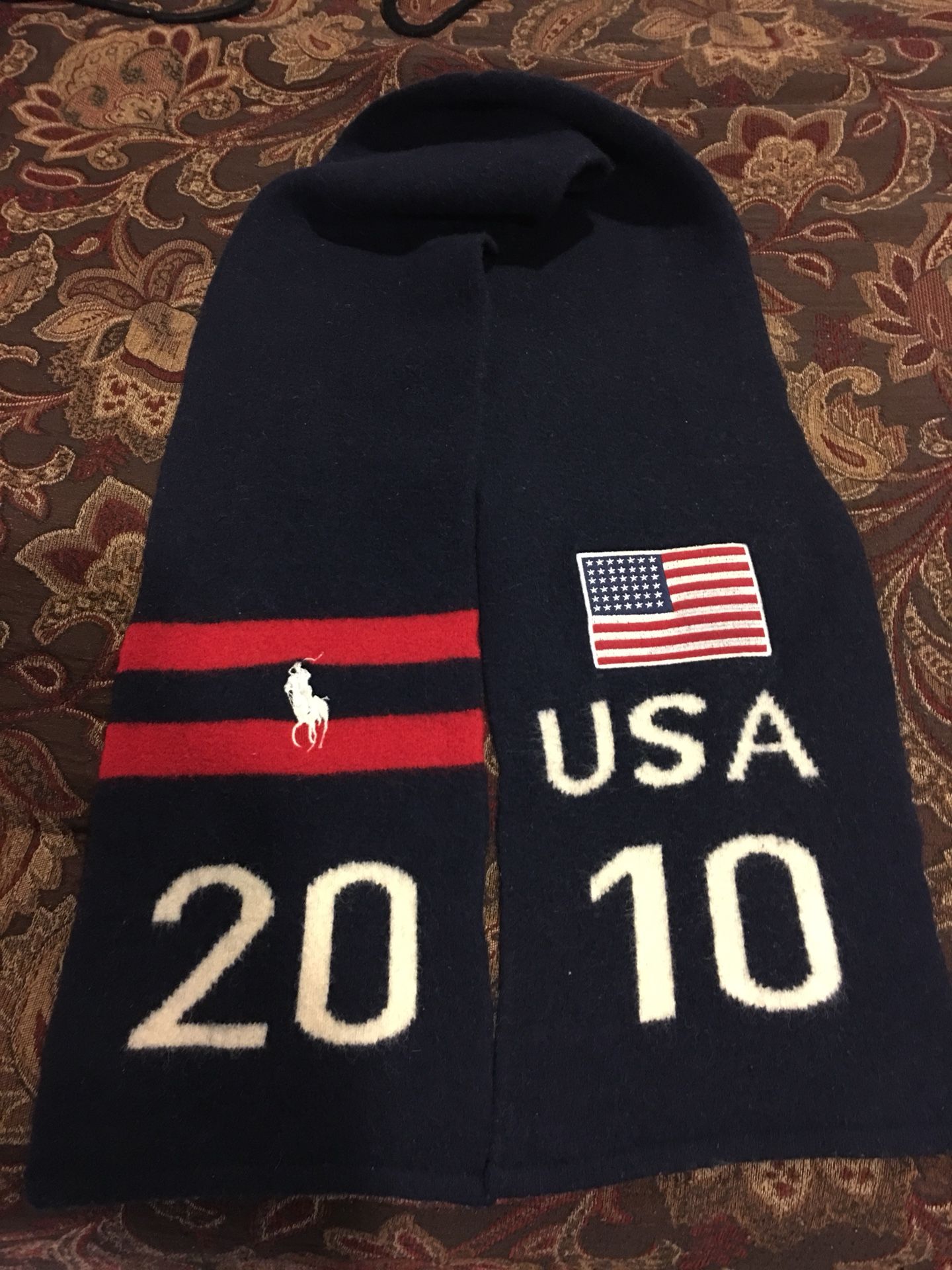 2010 Polo wool scarf