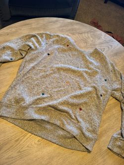 Rails Heart Grey Long Sleeve Size M