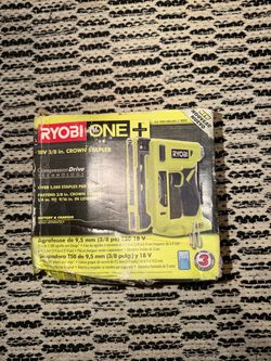 Ryobi ONE+ 18V 3/8 in. Crown Stapler