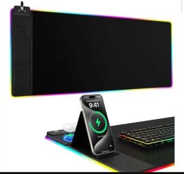 New XL Wireless Light up Mousepad