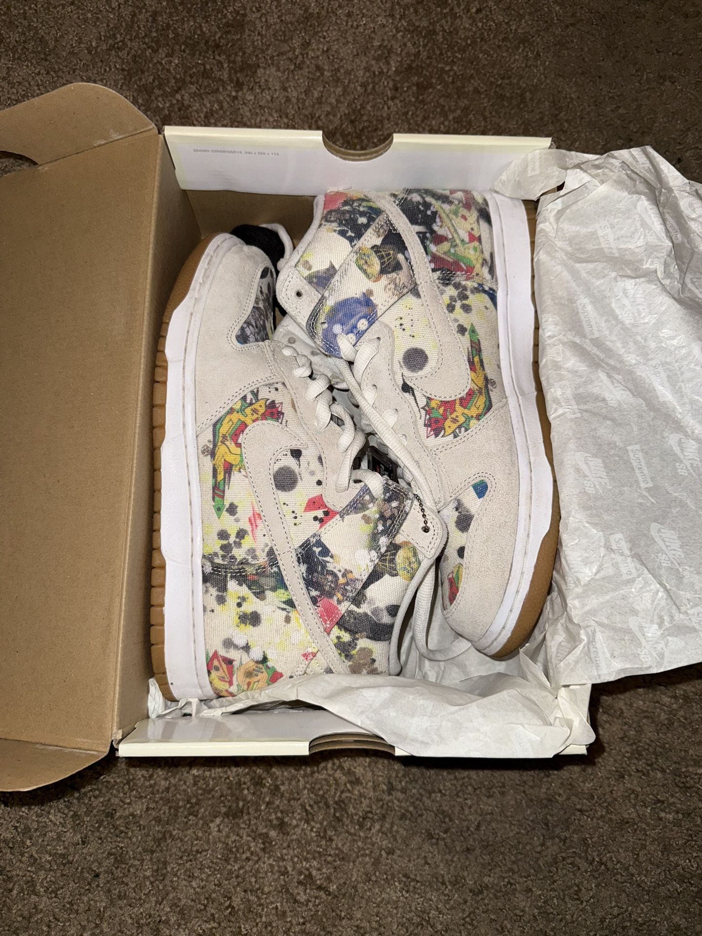 Nike Supreme SB Dunk Rammellzee
