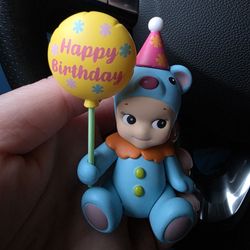 Sonny Angel ROUND BALLOON Birthday GIFT BLUE BEAR 