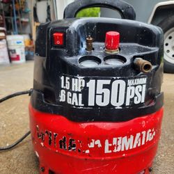 6 gallon air compressor 