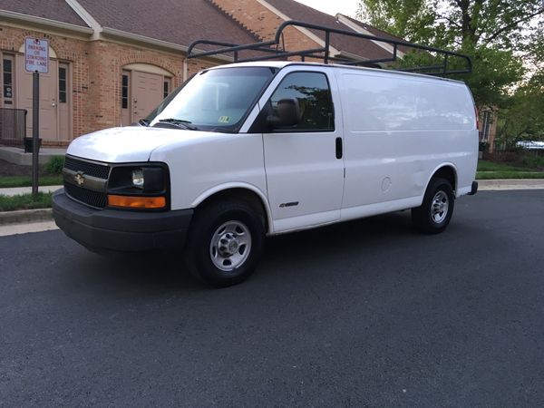 2005 Chevy Express G2500 Cargo Van For Sale In Springfield