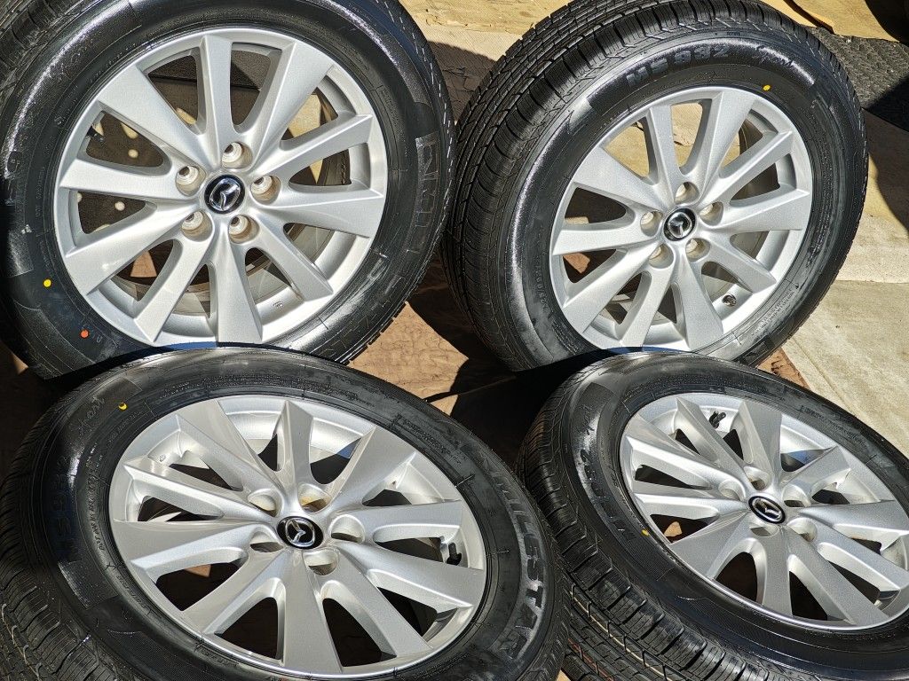 17" Mazda SUV Wheels With Brand New Tires