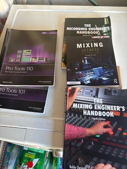 Audio Engineering Book Bundle – Pro Tools, Mixing, Recording