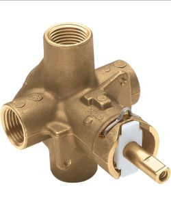 Moen M Pact PosiTemp Pressure Balancing Brass Tub and Shower Valve with IPS Connections, 2510