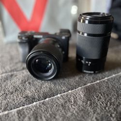 SONY A6300 WITH 2 LENSES