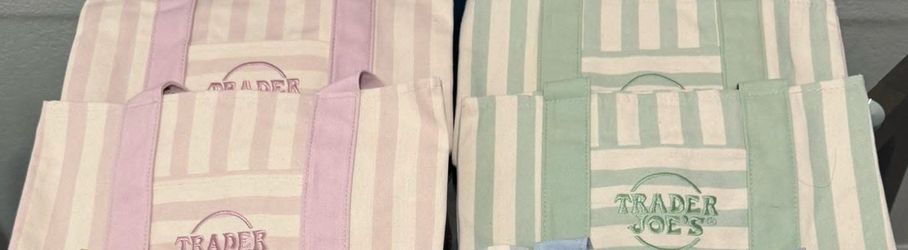 Let’s trade! Trader Joe’s mini totes