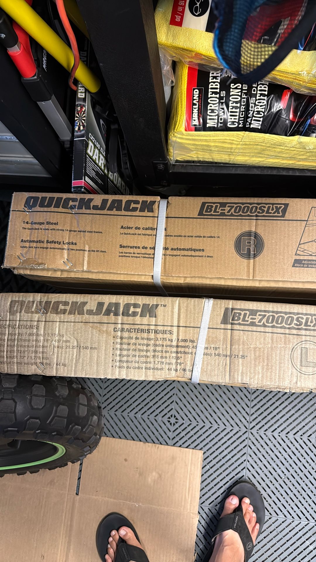 Quickjack BL-7000SLX (No Power Unit)