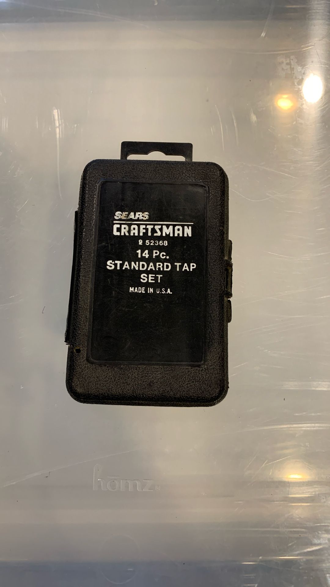 Sears/Craftsman 14pc Standard Tap Set