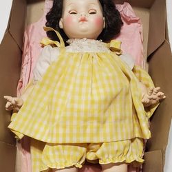 Madame ALEXANDER Puddin #6930 Vintage Doll. 1965 Original Box And Clothing. 