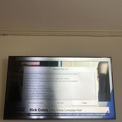 Samsung 65” 4K Smart Tv