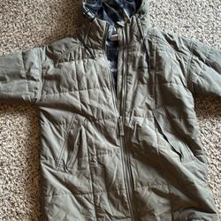 Columbia lined knee length jacket