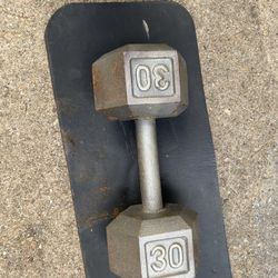 1 CAP Barbell  30 Lb.  1  20  Solid Hex Dumbbell + pairs of silicone fitness rings 