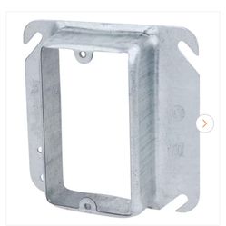 4” Metallic Device Cover (1 Inch Raised)