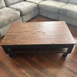 Table - Coffee Table Height Adjusting