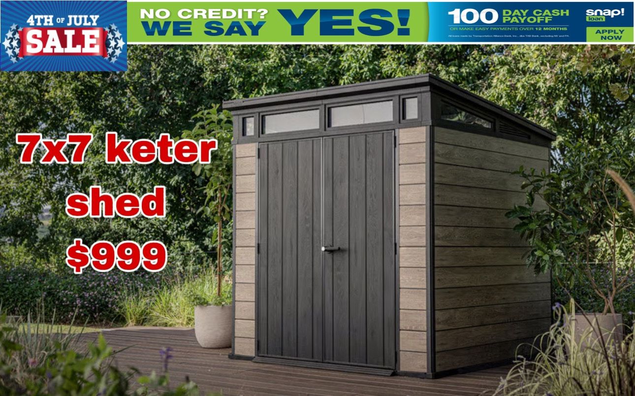 7x7 Keter Shed